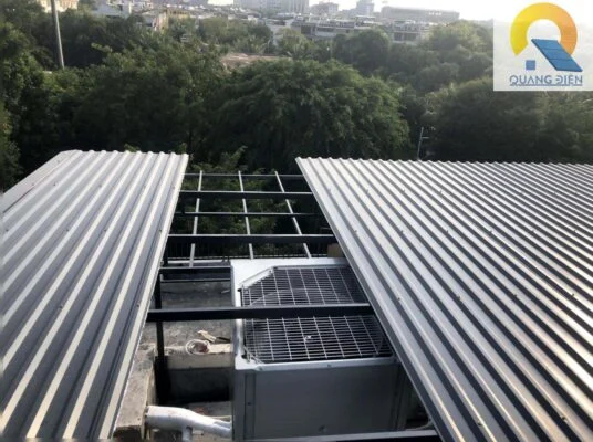 khảo sát lắp điện mặt trời 10kw 3 pha tại ecopark hưng yên