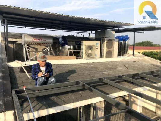 khảo sát lắp điện mặt trời 10kw tại ecopark hưng yên