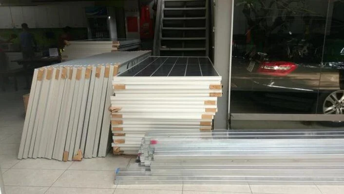 Lắp điện mặt trời tại Thái Thuỵ - Thái Bình