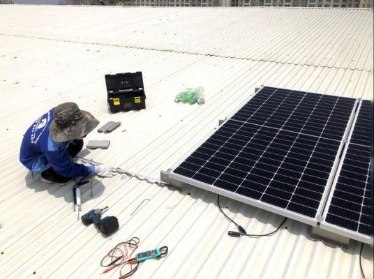 Tính toán lắp điện mặt trời Hybird tại Hà Đông Hà Nội