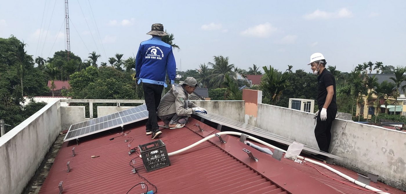 Bảng giá thi công lắp điện mặt trời tại Thái Bình