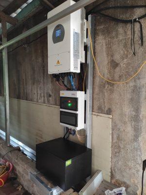 Hệ thống điện mặt trời hybird biến tần inverter Deye tại Vĩnh Phúc