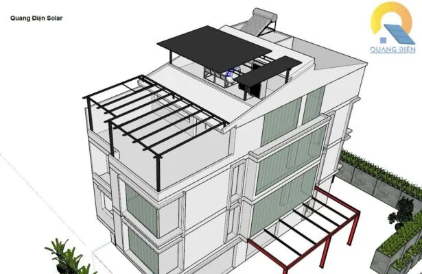 khảo sát lắp điện mặt trời 10kw tại ecopark hưng yên 02