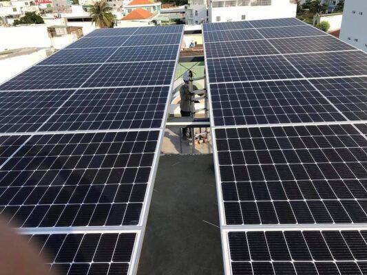 Lắp đặt điện năng lượng mặt trời tại Thái Bình