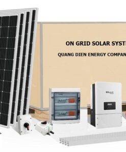 Thành phần hệ thống tự lắp điện mặt trời hòa lưới