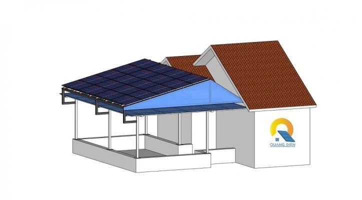 Báo giá lắp điện mặt trời ✔️ Chi phí dự toán thi công điện mặt trời thiet ke dien mat troi hybird tai hai phong 9kw 1pha 1 báo giá lắp điện mặt trời