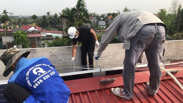 Lắp điện mặt trời tại Thái Bình