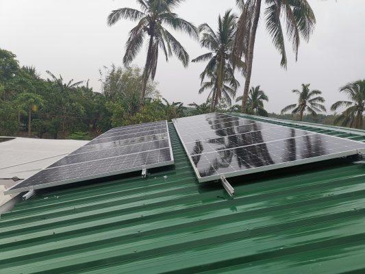 Giá lắp điện mặt trời tại Sóc Sơn Hà Nội