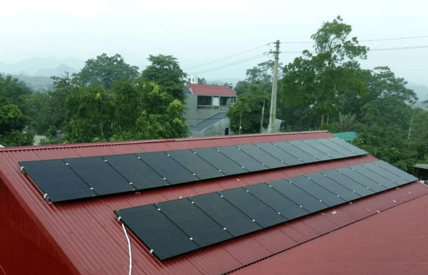 Lắp điện mặt trời tại Mê Linh Hà Nội