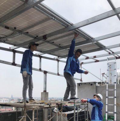 Lắp điện mặt trời tại Thanh Oai Hà Nội