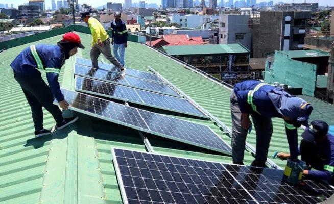 Lắp điện năng lượng mặt trời tại Tứ Kỳ Hải Dương