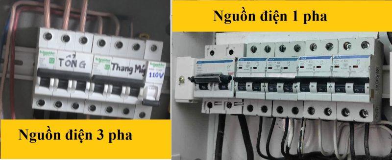 Phân biệt nguồn điện 3 pha và nguồn điện 1 pha