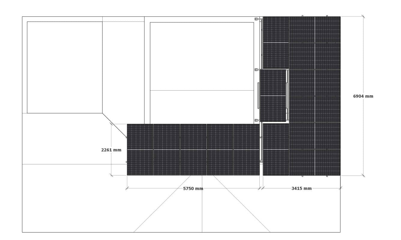 Lắp đặt hệ thống điện năng lượng mặt trời 7.7kw một pha