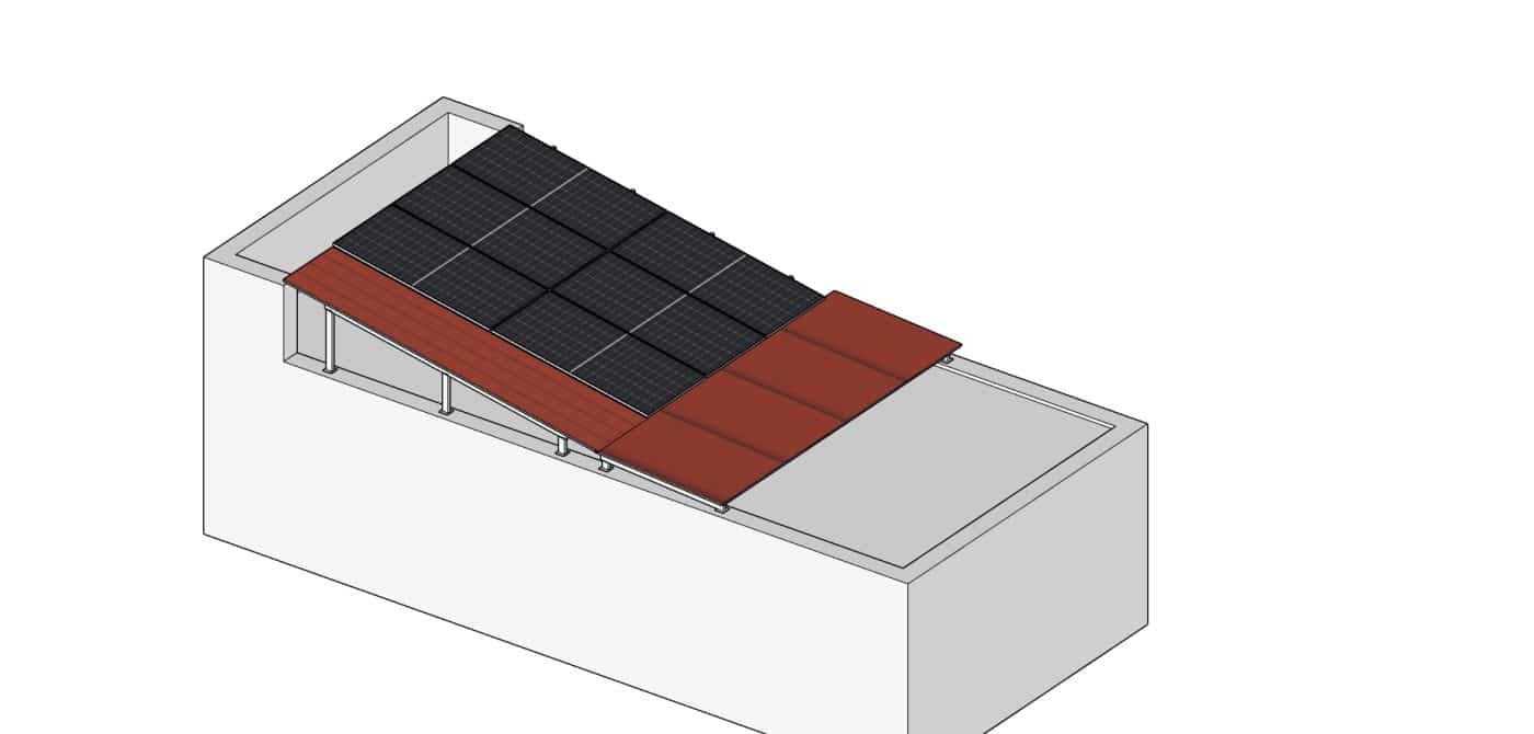 Hệ thống điện năng lượng mặt trời 3kw lưu trữ 5kwh chống nóng tại Thanh Miện Hải Dương