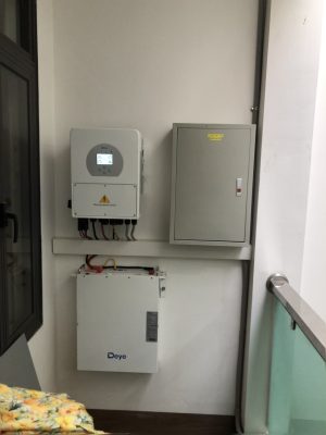 Lắp đặt hệ thống điện năng lượng mặt trời hòa lưới có lưu trữ tại Thanh Hà - Hải Dương