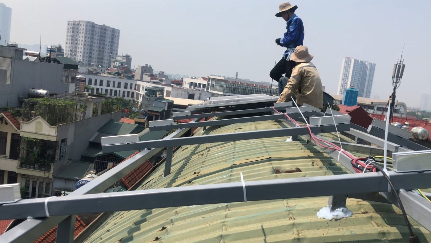 lắp điện mặt trời tại Bãi Cháy Hạ Long, hệ thống điện mặt trời có lưu trữ cao cấp