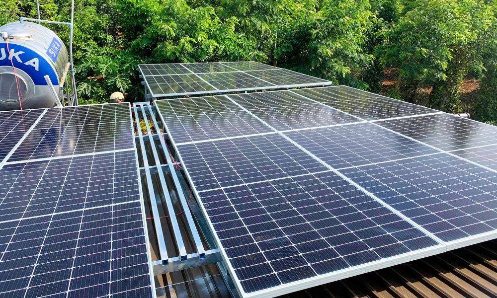 cấu tạo và nguyên lý của tấm pin mặt trời