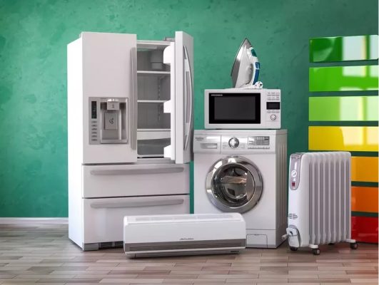 Các thiết bị gia dụng tron trong ngôi nhà